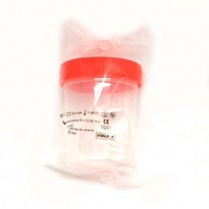 120 ml urine container: aseptic, waterproof and airtight